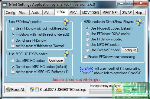 X64 Components,64位解码包