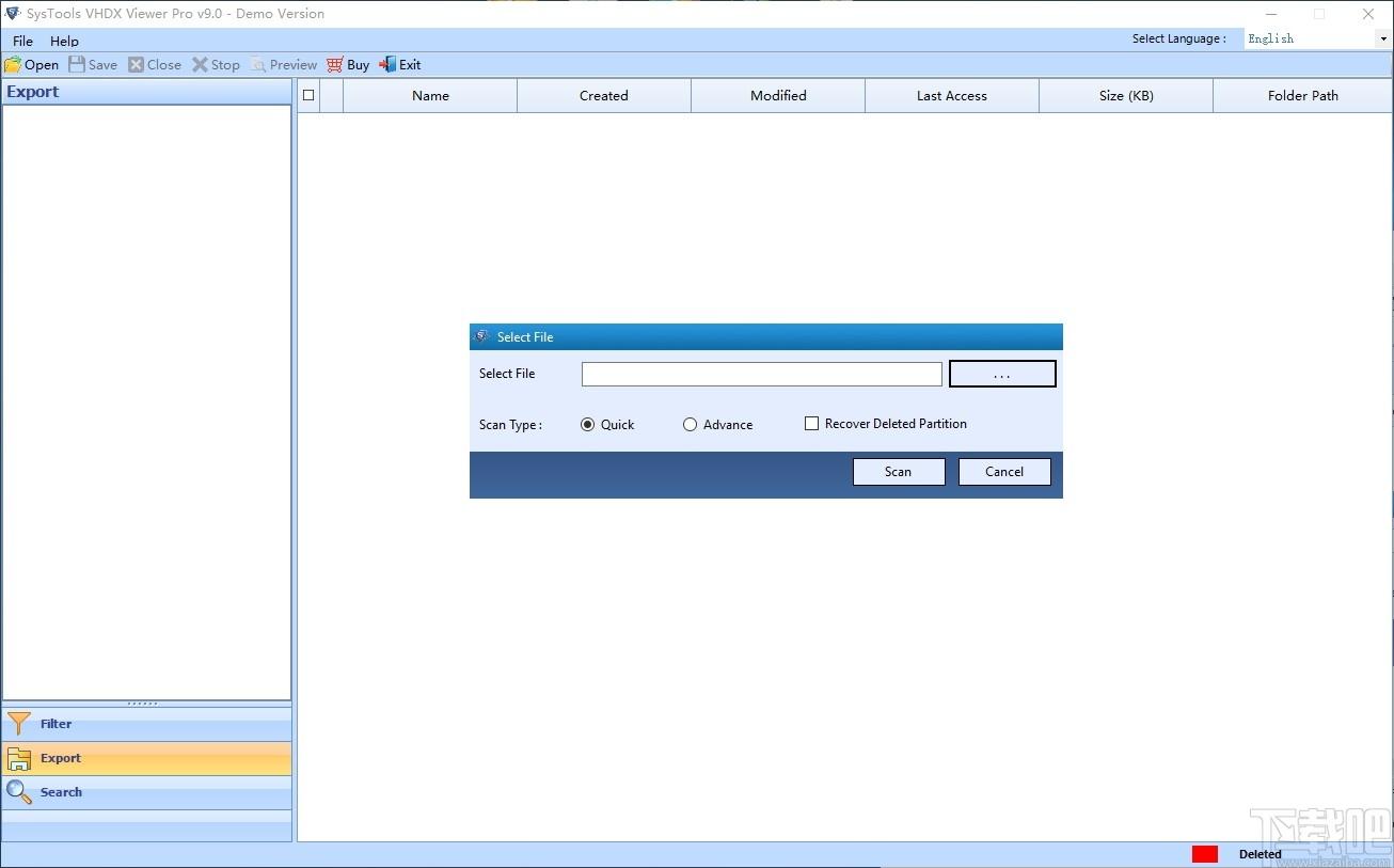 SysTools VHDX Viewer Pro下载,VHDX文件查看器,数据提取,文件查看