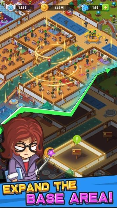 闲置魔法学院游戏下载,闲置魔法学院,放置游戏,模拟游戏
